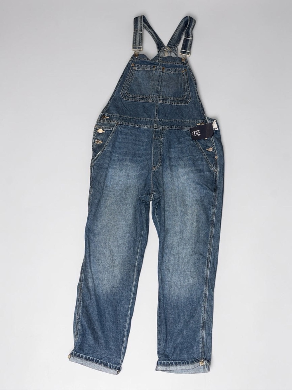 Classic Denim Overalls - Blue